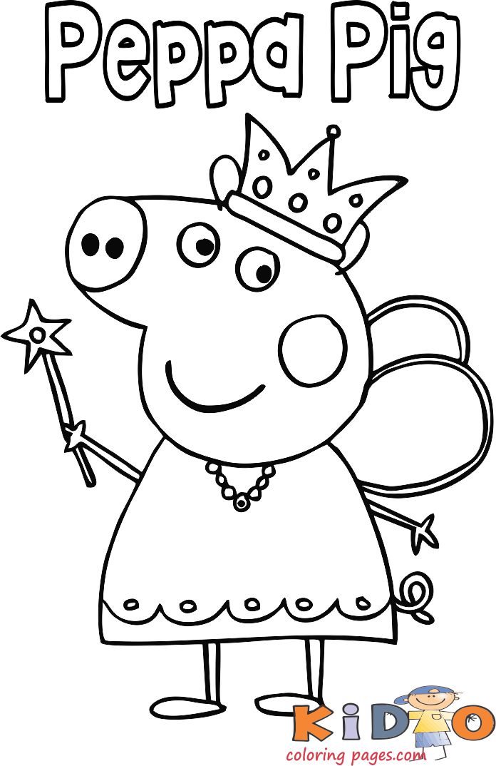 peppa pig fyritare coloring pages to print out