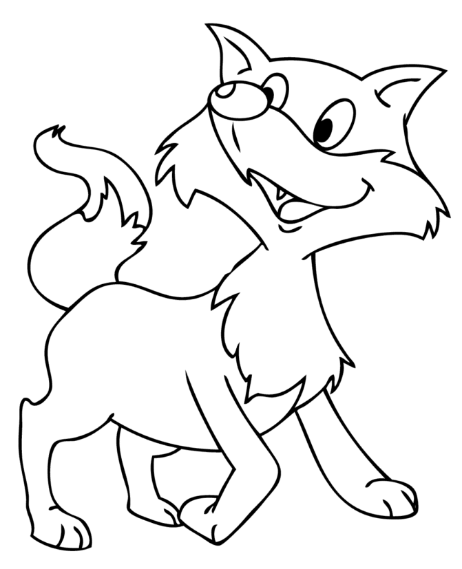 little-fox-coloring-page