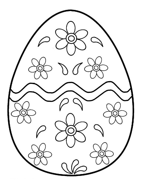 printable happy easter egg coloring pages for kids  kids
