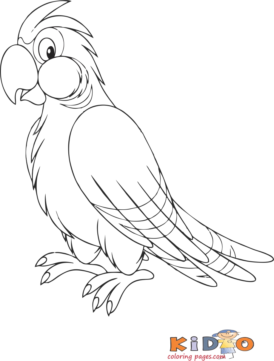 parrot coloring pages printable Kids Coloring Pages