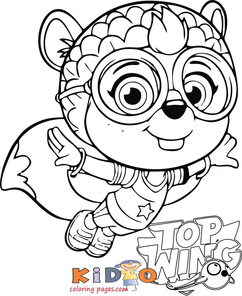 Download Top wing coloring pages printable - Kids Coloring Pages