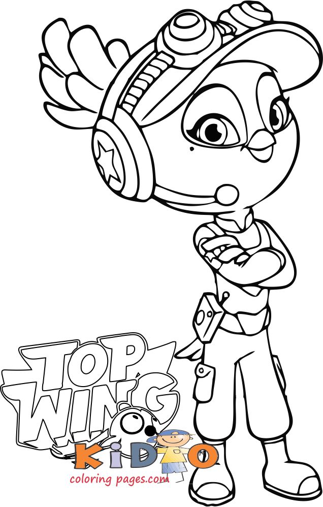 baddy mcbat coloring pages top wing