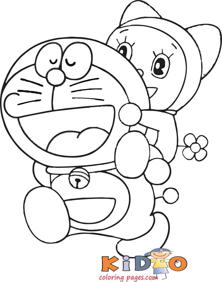 Download Doraemon dorami coloring page - Kids Coloring Pages