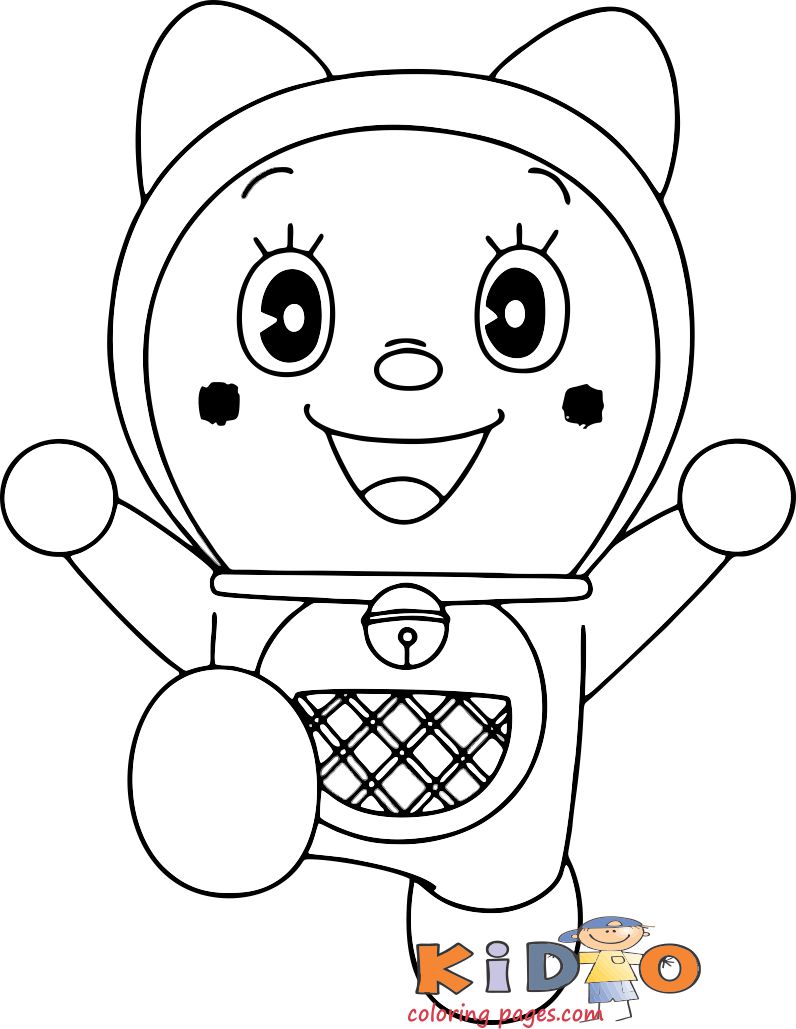 Doraemon Archives Kids Coloring Pages