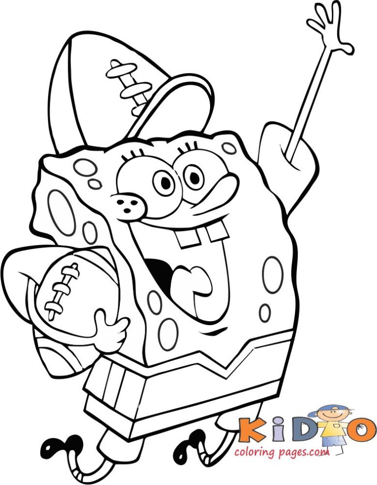 color pages of spongebob squarepants for kids - Kids Coloring Pages