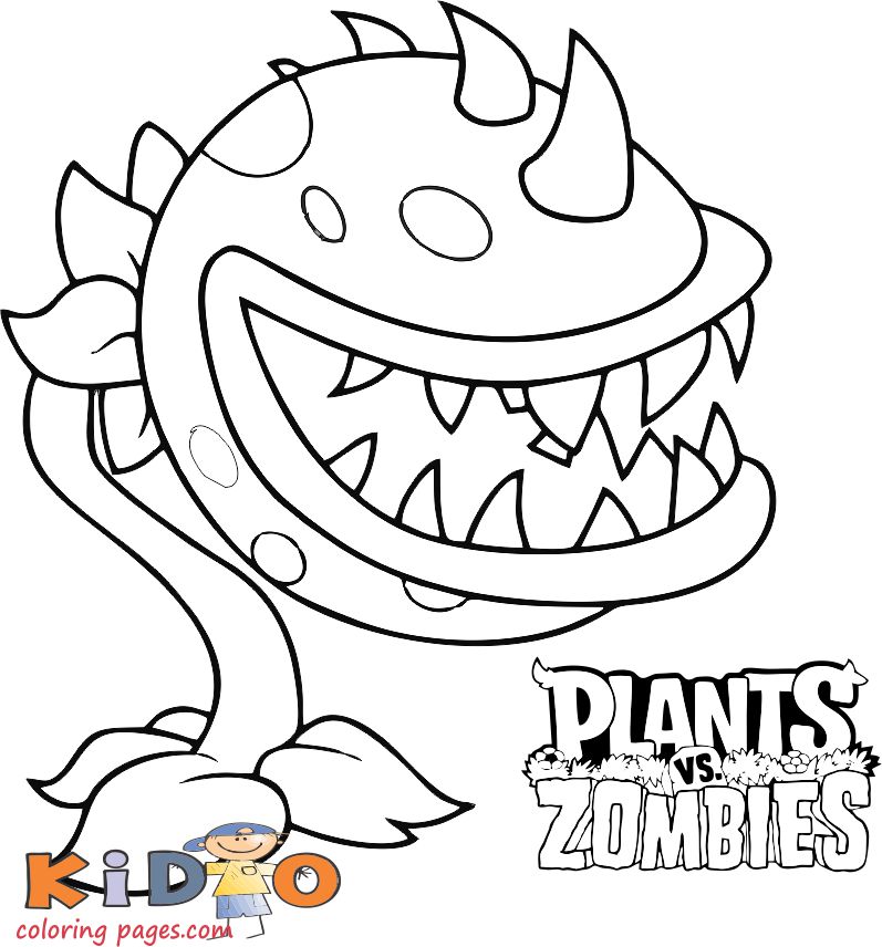 Plants Vs zombies Cherry Bomb Coloring Pages Coloring Pages