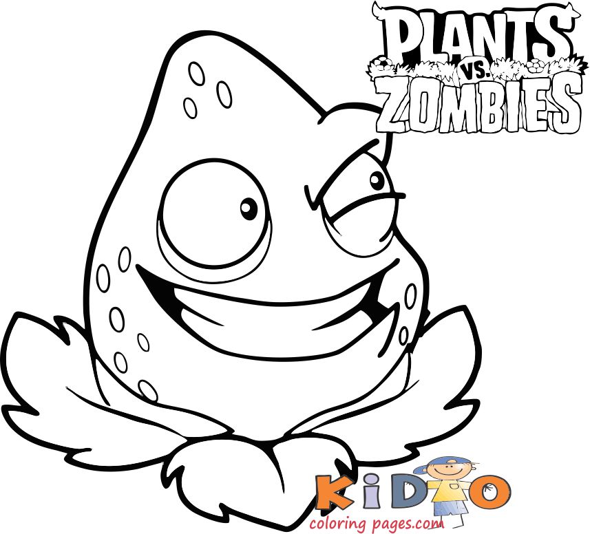 Cherry Bomb Plants Vs Zombies Coloring Pages Coloring Pages