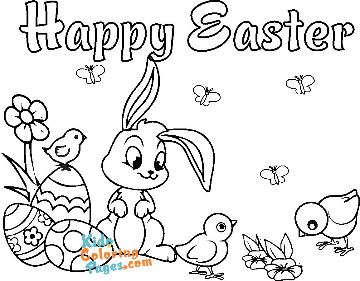 Picture to color easter bunny to print 6 picture to color easter bunny to print